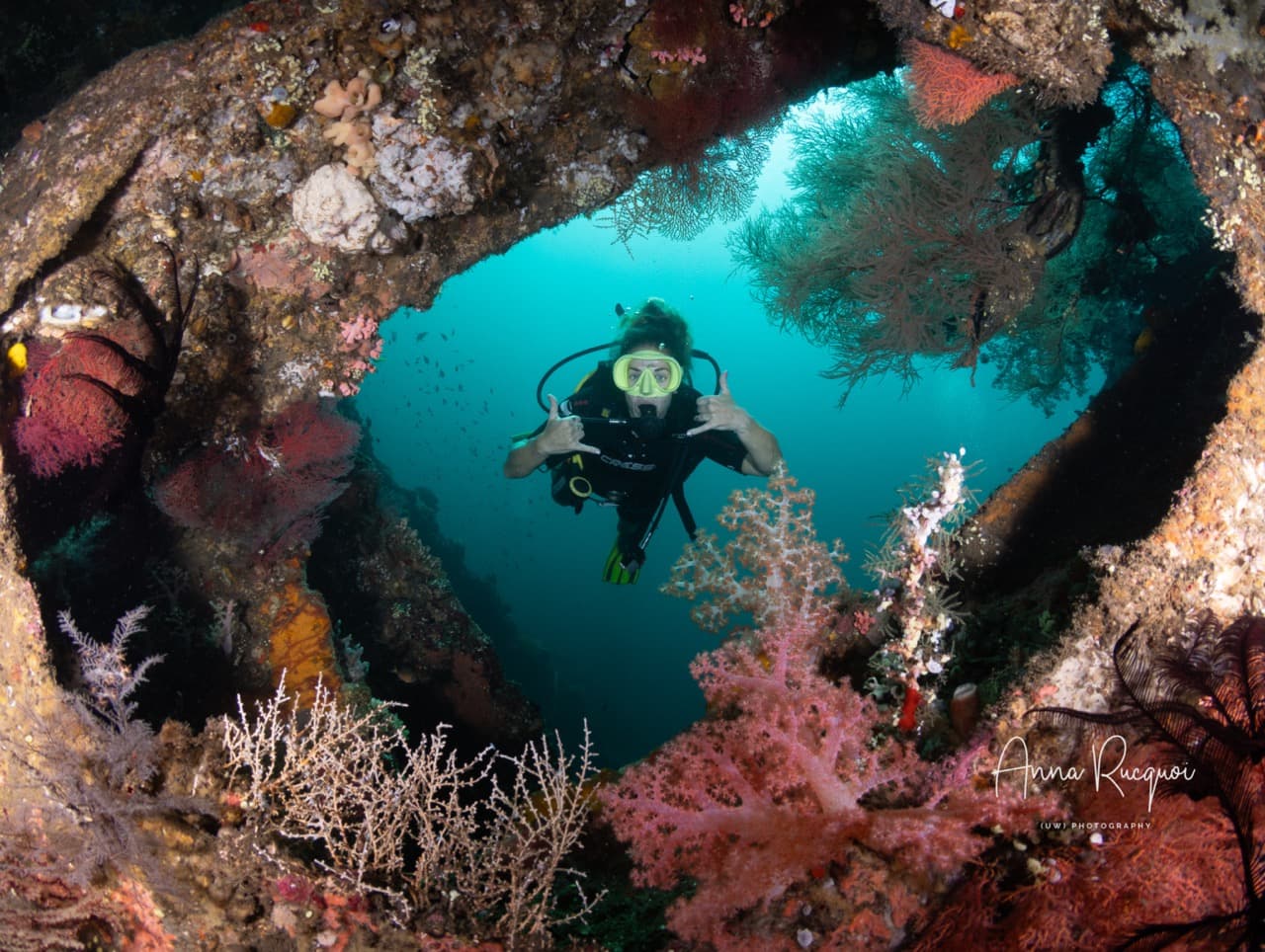 Diving in Tulamben